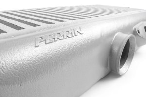 Subaru WRX STI Top Mount Intercooler - Perrin Performance - PA - Silver - `08-`21